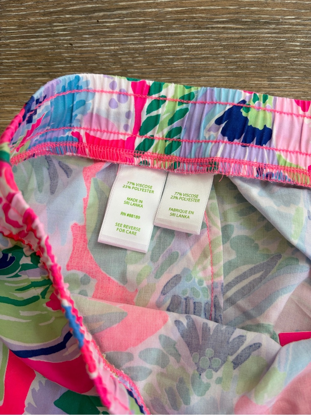 NWT Lilly Pulitzer Katia Short running shorts #006336 size L waist 34” - Picture 8 of 10